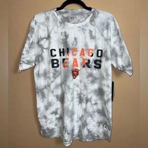 NFL Chicago Bears Michael Strahan MSX Gray Tie Dye Short Sleeve T-Shirt‎ Medium